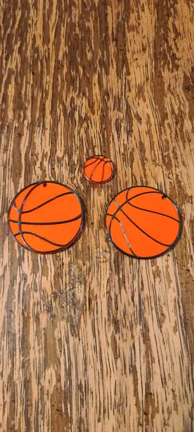 Bông Tai Bóng Rổ Dạng Nụ Và Vòng - Image 2