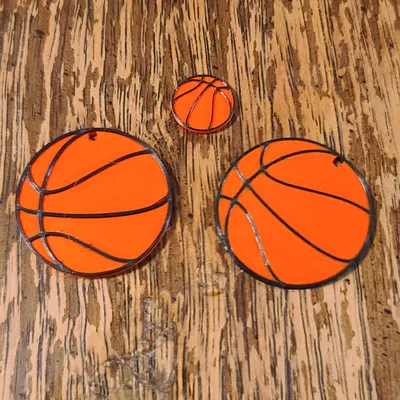 Bông Tai Bóng Rổ Dạng Nụ Và Vòng