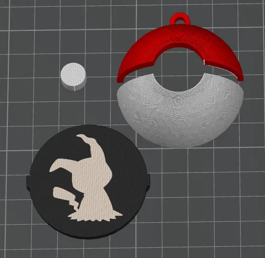 Móc Khóa Pokeball Phiên Bản Mimikyu - Image 1