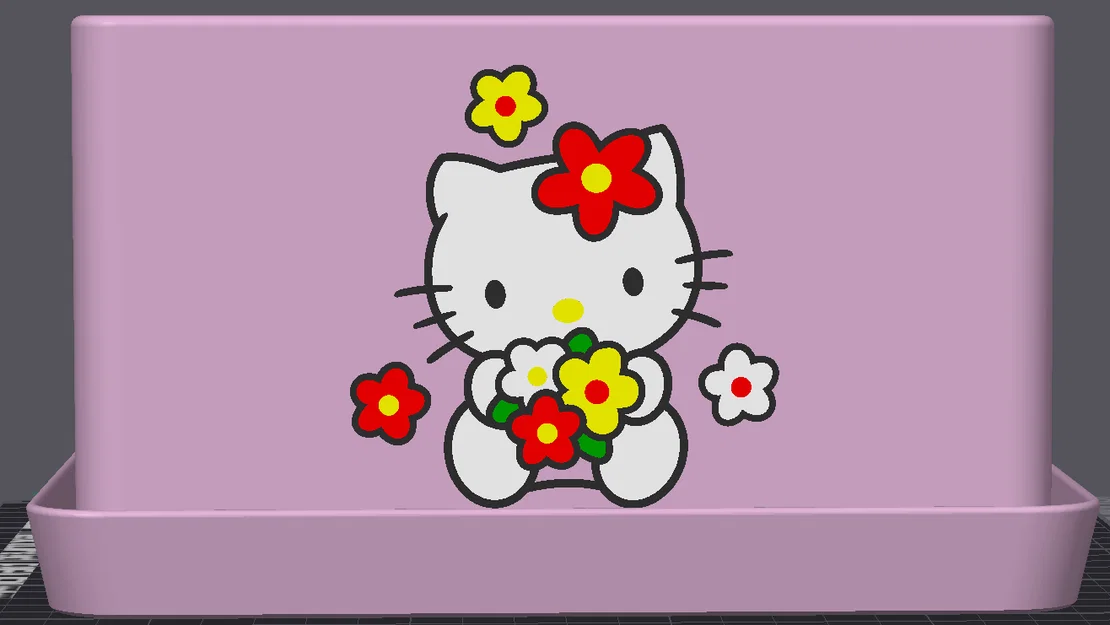 Chậu Trồng Cây Hello Kitty - Image 2