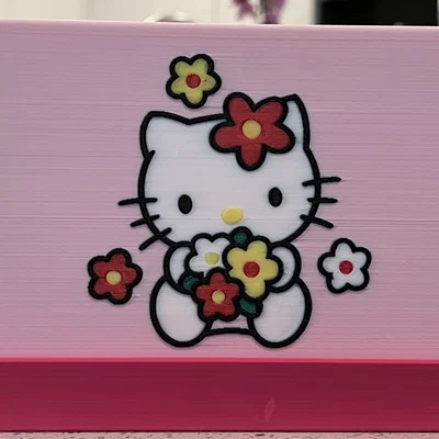 Chậu Trồng Cây Hello Kitty