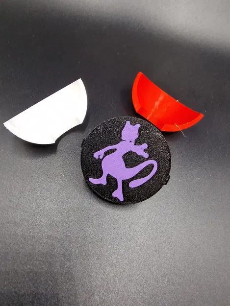 Móc Khóa Pokeball Phiên Bản Mewtwo - Image 1
