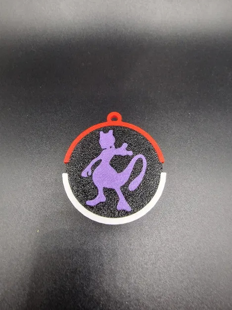 Móc Khóa Pokeball Phiên Bản Mewtwo - Image 4