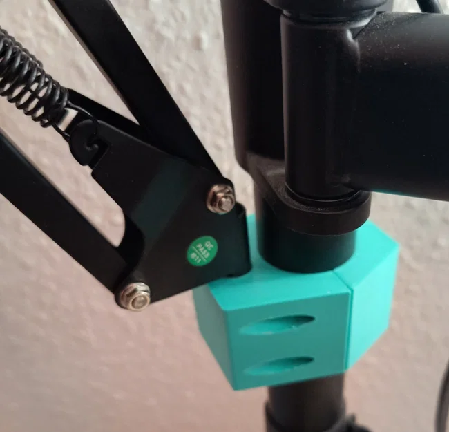 Kẹp Tay Mic - Ống 12mm Gắn Cây Màn Hình 35mm - Image 1