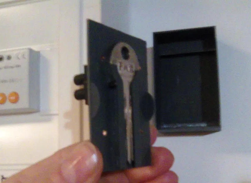 Chìa khóa giấu trong hộp điện giả - Image 1