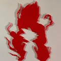 Tranh Treo Tường Dragon Ball - Mô Hình Goku - Thumbnail 2