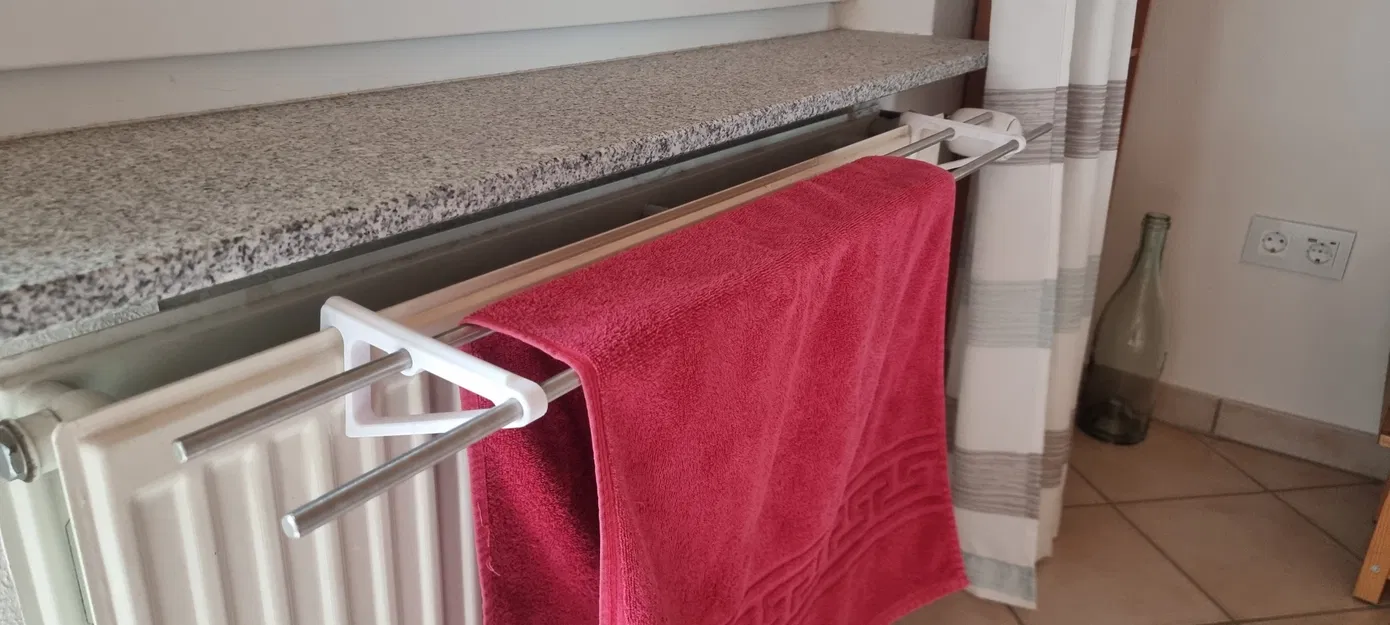 Giá treo khăn cho máy sưởi 12mm - Image 2