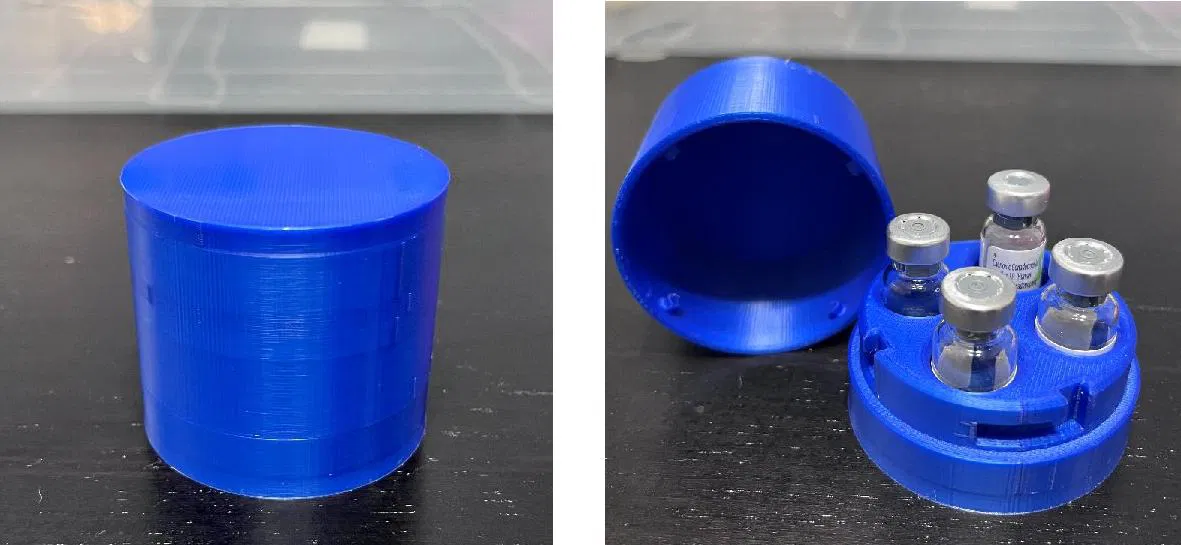 Hộp Đựng Lọ Peptide Có Nắp Liền - Image 1