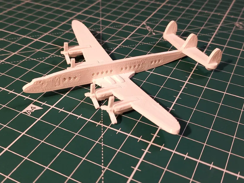 Bộ Kit Card Lockheed Super Constellation - Image 1