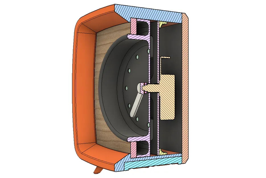 Đồng hồ để bàn phong cách Mid-Century Modern - Image 2