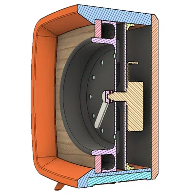 Đồng hồ để bàn phong cách Mid-Century Modern