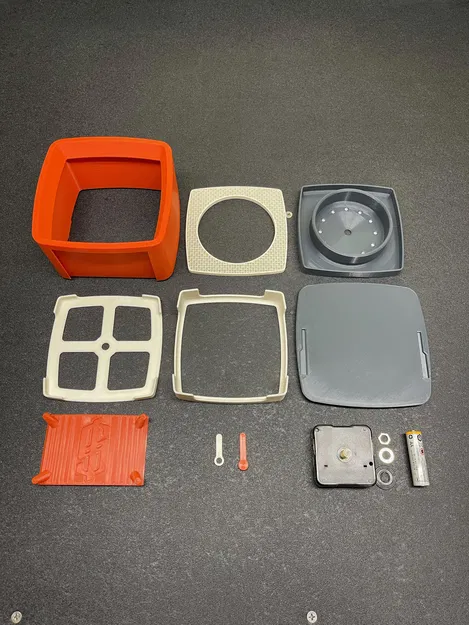 Đồng hồ để bàn phong cách Mid-Century Modern - Image 16