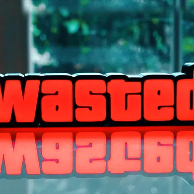 ĐÈN GTA WASTED - Điều Khiển Bằng Remote & App