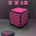 Hộp Gridfinity 2x2x12 lục giác - Thumbnail 1