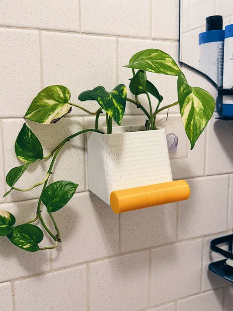 Chậu Cây Treo Vòi Sen & Giá Đỡ Điện Thoại - Image 2