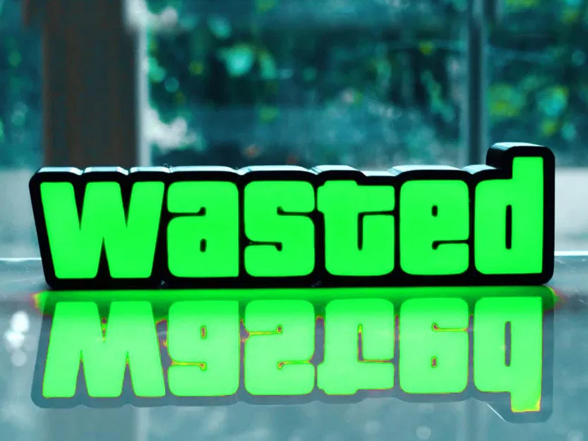 ĐÈN GTA WASTED - Điều Khiển Bằng Remote & App - Image 5