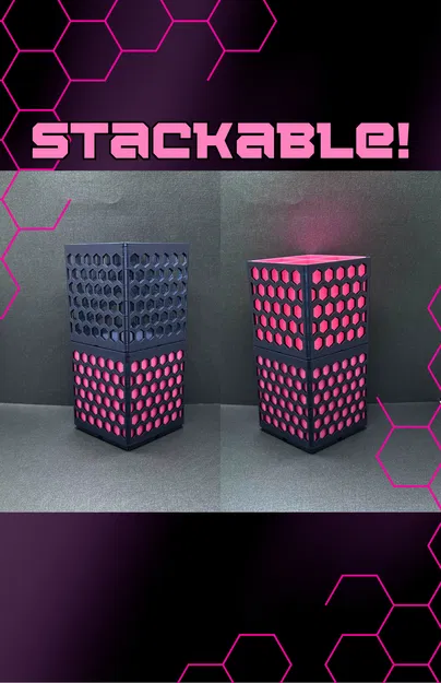 Hộp Gridfinity 2x2x12 lục giác - Image 2