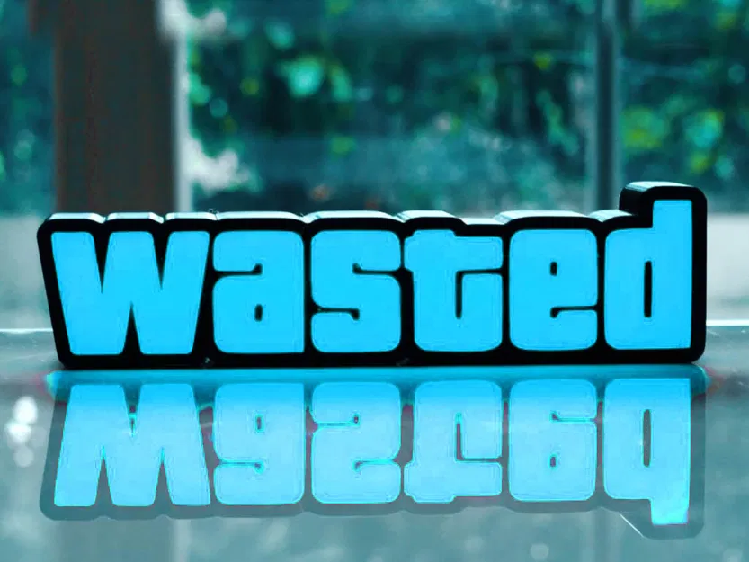 ĐÈN GTA WASTED - Điều Khiển Bằng Remote & App - Image 6