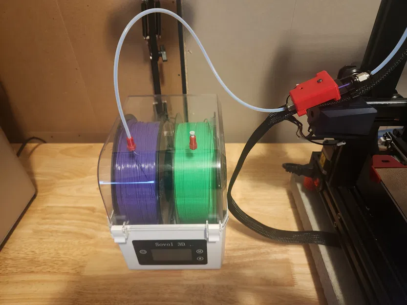 Kẹp Cảm Biến Hộp Sấy Anycubic v4 PC4 M10 Reverse Bowden cho Kobra 2 Max / Kobra 2 Pro / Kobra 2 / Kobra 2 Plus / Kobra 2 Neo - Image 4