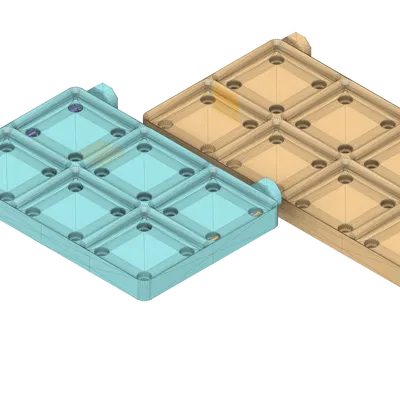 Tấm nền Gridfinity tùy chỉnh cho hệ thống Multiboard