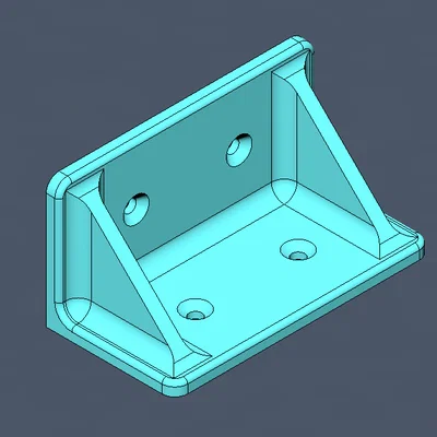 Chân đỡ góc kệ chắc chắn