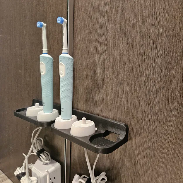 Giá Treo Tường Bàn Chải Điện Oral-B Từ 1 đến 4 Bàn Chải - Image 1