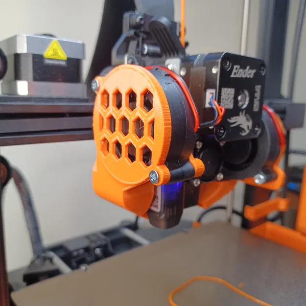 Giá Đỡ Quạt Thổi 5015 - Bên Trái - Ender 3 V3 SE - Image 1