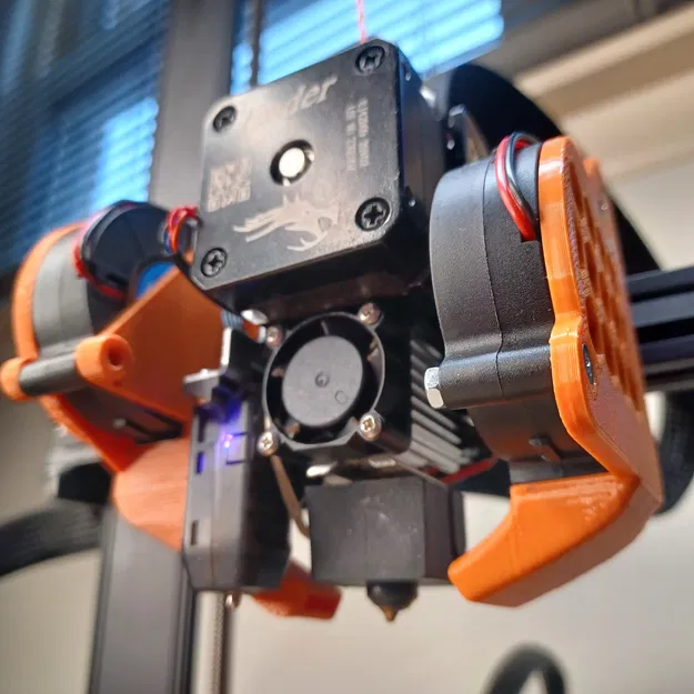 Giá Đỡ Quạt Thổi 5015 - Bên Trái - Ender 3 V3 SE - Image 2