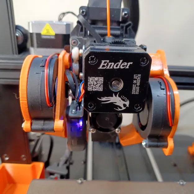 Giá Đỡ Quạt Thổi 5015 - Bên Trái - Ender 3 V3 SE - Image 3