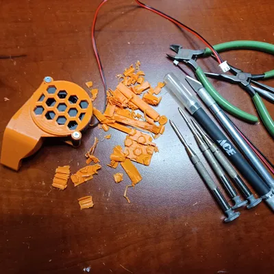 Giá Đỡ Quạt Thổi 5015 - Bên Trái - Ender 3 V3 SE