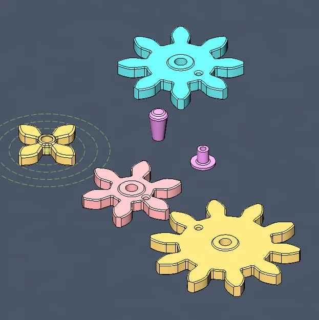 Bánh Răng Giáo Dục Cho Trẻ Em - Image 1