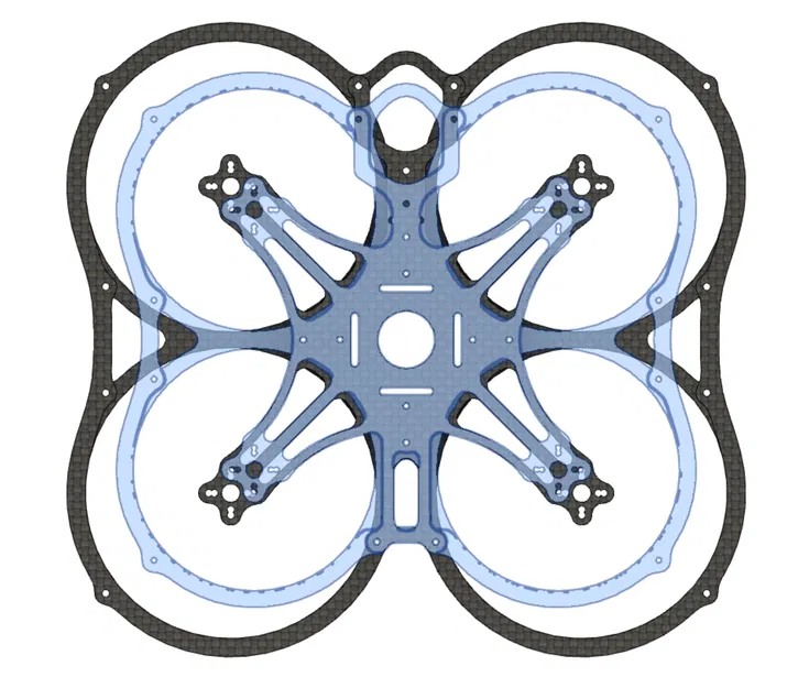 The PickleWhoop (20, 25 & 30) : Khung cinematic whoop - Image 11