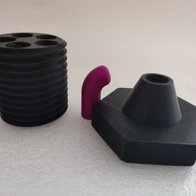 Hộp Đựng Pin Hình Đầu Phun