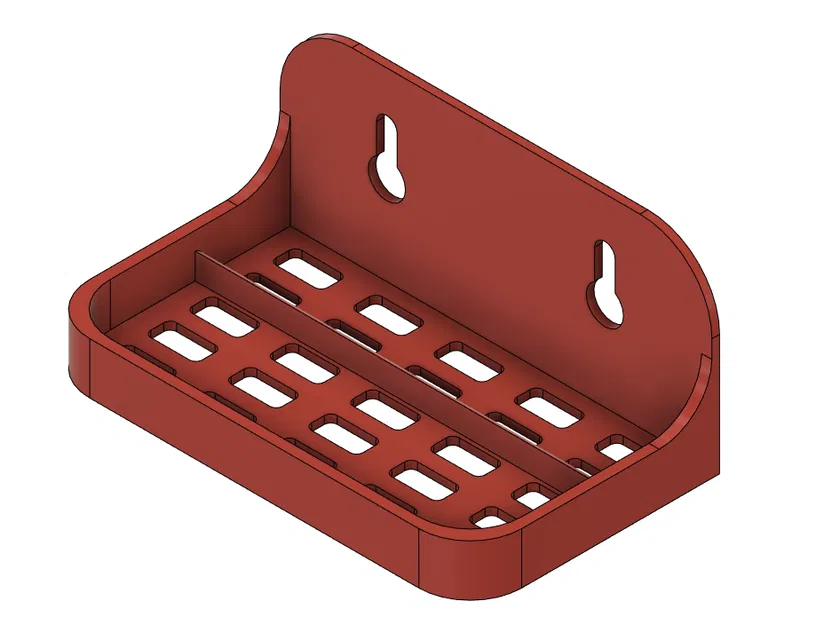 Khay Đựng Xà Bông/Điện Thoại Treo Tường Bằng Cốc Hút - Image 1