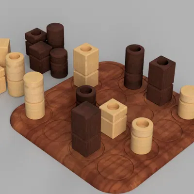 Bộ quân cờ và bàn chơi Quarto