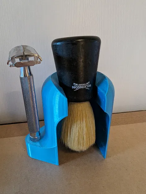 Dao cạo + hỗ trợ bàn chải cạo râu - Image 1