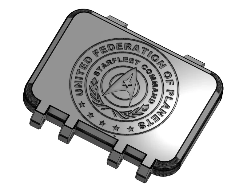 Hộp Đựng Đa Năng Star Trek - Thiết Kế Nóc Sâu - Image 1