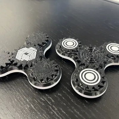 Cò Quay Fidget Spinner Bánh Răng