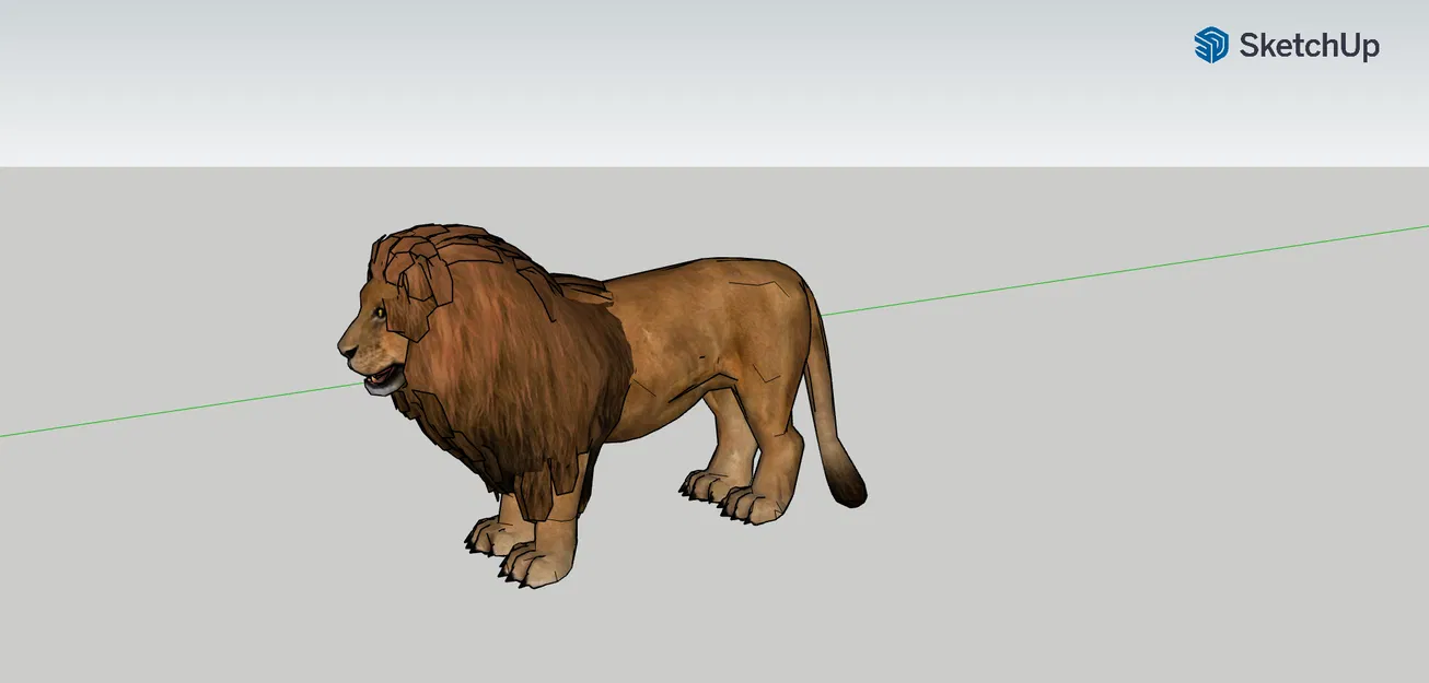 Mô Hình Sư Tử - Image 1