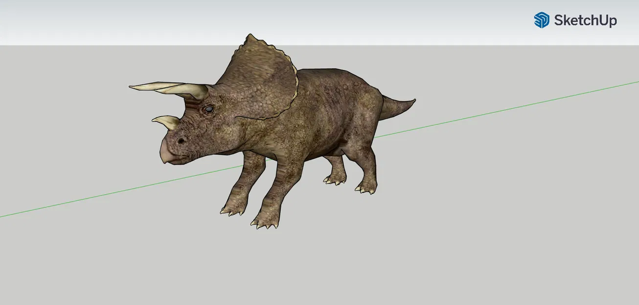 Triceratops - Mô hình Khủng Long Ba Sừng - Image 1