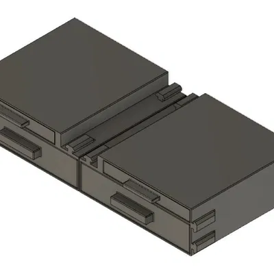 Ender 3 Bộ Đôi Ngăn Kéo Trái Phải Dùng Vỏ Sau Tất Cả Trong Một