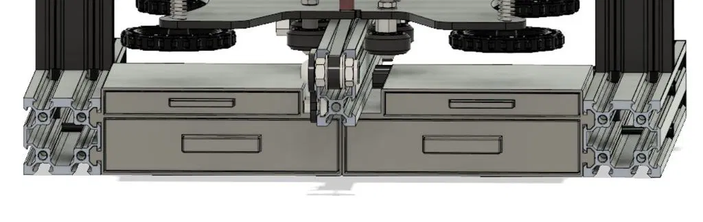 Ender 3 Bộ Đôi Ngăn Kéo Trái Phải Dùng Vỏ Sau Tất Cả Trong Một - Image 2