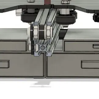 Ender 3 Bộ Đôi Ngăn Kéo Trái Phải Dùng Vỏ Sau Tất Cả Trong Một