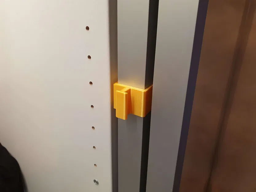 Tay nắm cửa kẹp cho cửa lùa tủ IKEA PAX - Image 1