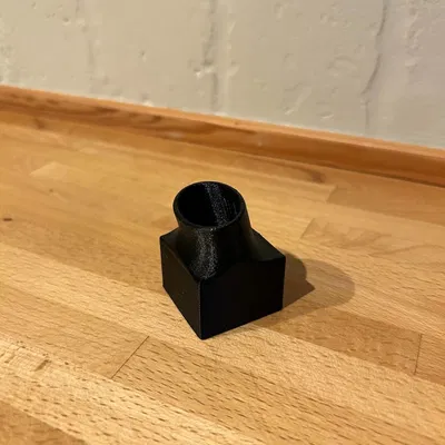 Phần ống ngậm cho còi tàu bằng gỗ