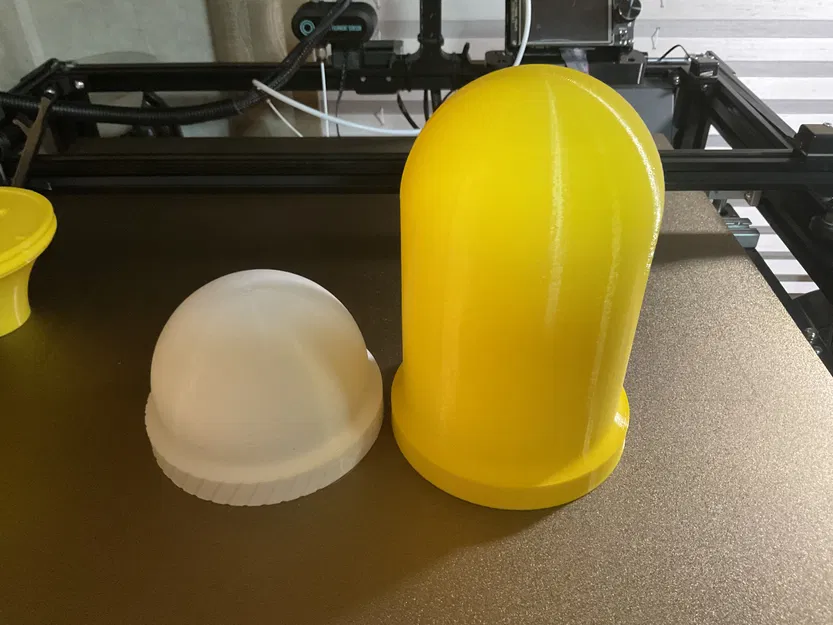 Vỏ Radome 100mm cho Meshtastic/TBeam/RAK WisBock/SDR/Raspberry Pi có Gắn Cột Vẽ - Image 1