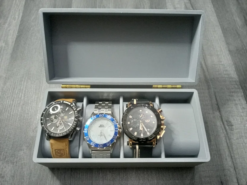 Hộp Đựng Đồng Hồ 4 Ngăn - Image 2