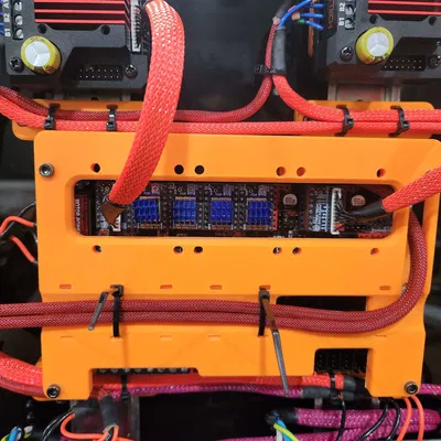 BTT Octopus - Quản lý cáp và Làm mát