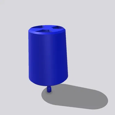 Cuộn lại sợi nhựa - Dùng máy khoan