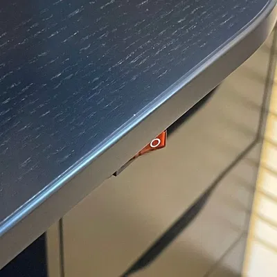 Hộp gắn công tắc KCD3 dưới bàn (phiên bản đơn và đôi)